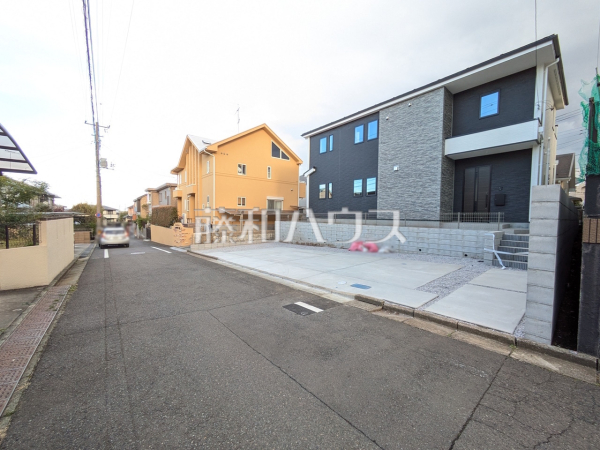 接道状況および現場風景　【八王子市めじろ台２丁目】