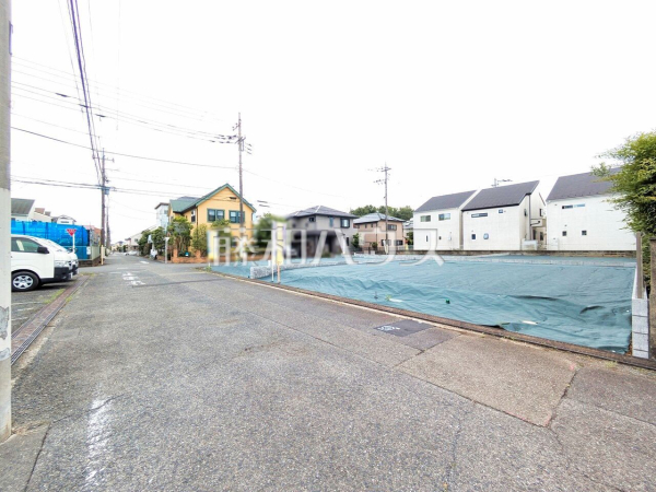 接道状況および現場風景　【日野市万願寺６丁目】
