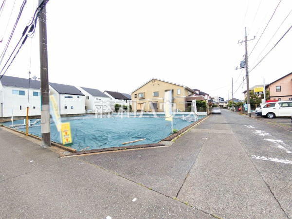 接道状況および現場風景　【日野市万願寺６丁目】