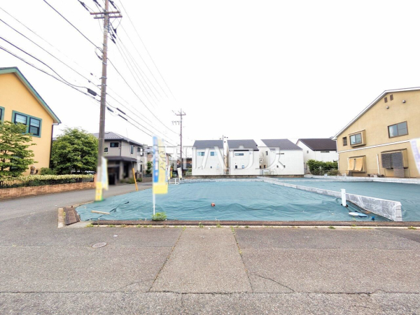 B号地　現地写真　【日野市万願寺６丁目】
