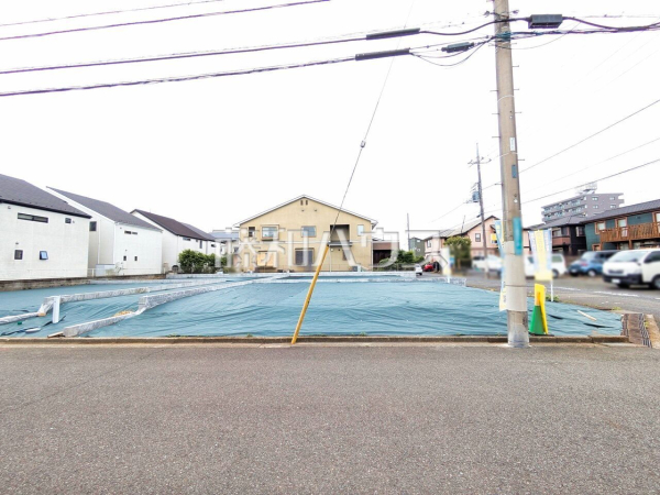 B号地　現地写真　【日野市万願寺６丁目】