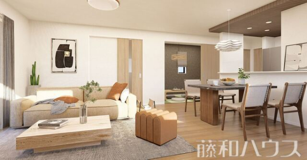 4号棟　完成予想図（内観）　【北名古屋市熊之庄屋形】