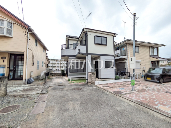 接道状況および現場風景　【武蔵村山市大南４丁目】