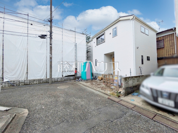 接道状況および現場風景　【練馬区大泉町４丁目】