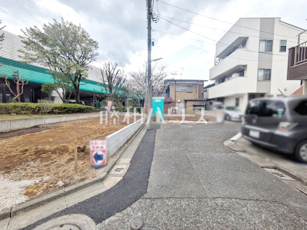 接道状況および現場風景　【練馬区大泉町４丁目】