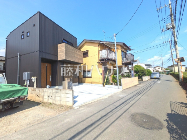 接道状況および現場風景　【所沢市若狭３丁目】