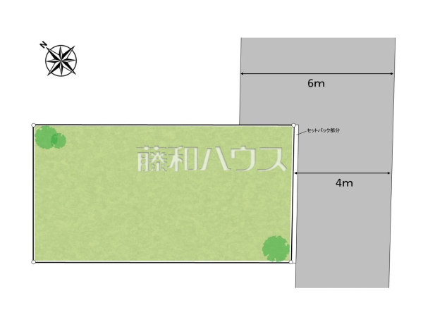 全体区画図　【立川市羽衣町１丁目】