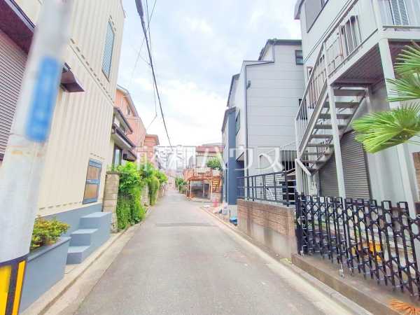接道状況および現場風景　【志木市柏町６丁目】