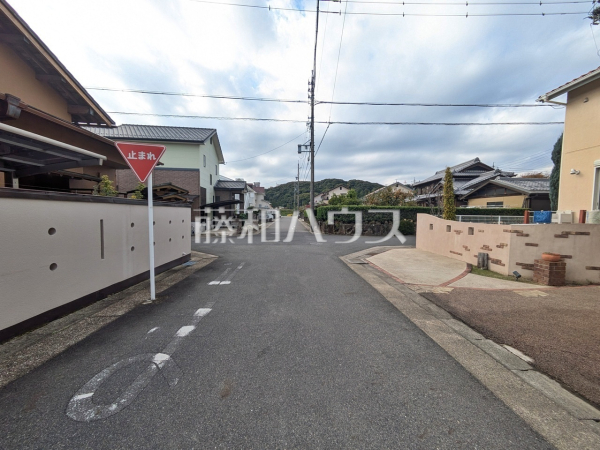 接道状況および現場風景　【春日井市東神明町２丁目】