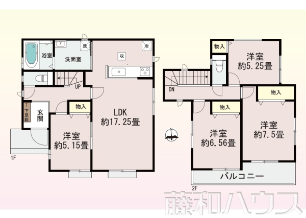 間取図　【春日井市東神明町】