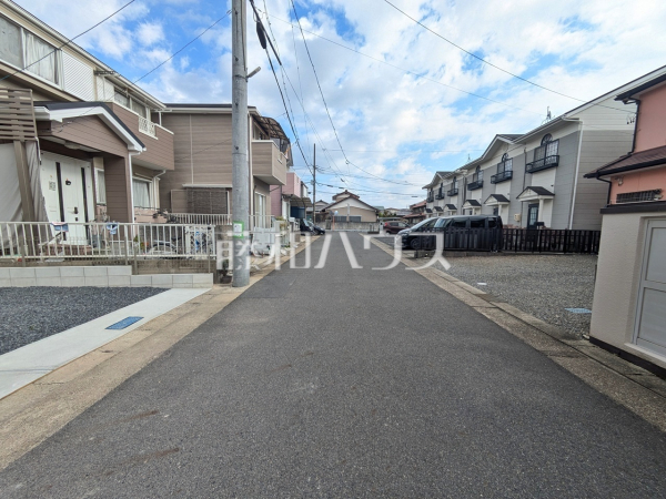 接道状況および現場風景　【春日井市東神明町２丁目】