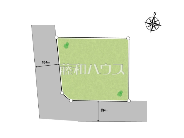 全体区画図　【東久留米市南沢１丁目】我が家に合った暮らしを追及できるフリープランの建築条件付き土地で、夢のマイホームを建築してみませんか？ 　