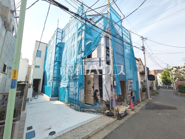 接道状況および現場風景　【杉並区桃井１丁目】