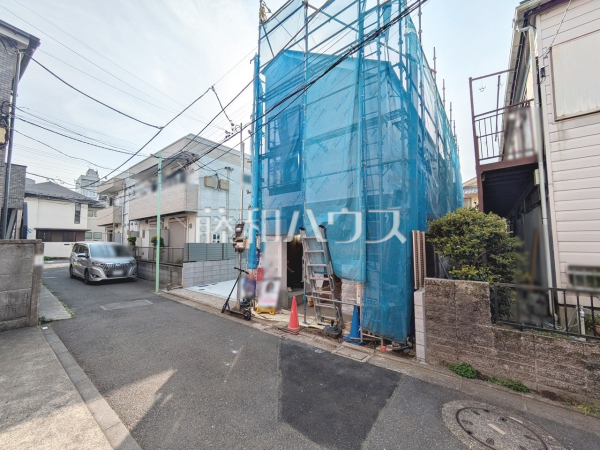 接道状況および現場風景　【杉並区桃井１丁目】