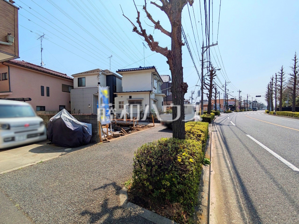 接道状況および現場風景