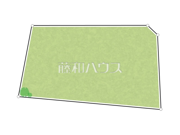 全体区画図　【昭島市中神町】