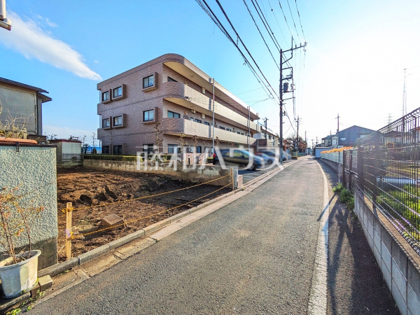 接道状況および現場風景　【練馬区西大泉４丁目】