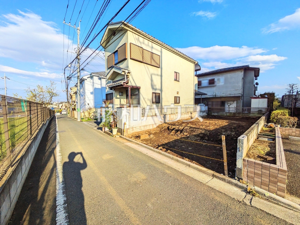 接道状況および現場風景　【練馬区西大泉４丁目】