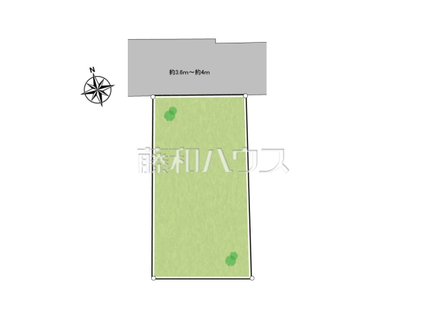 全体区画図　【西東京市保谷町３丁目】