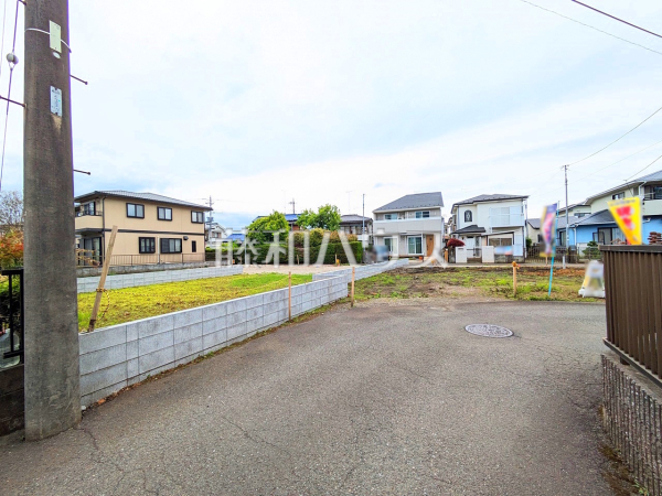 接道状況および現場風景　【八王子市川口町】