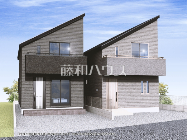 完成予想図（外観）　【東久留米市氷川台２丁目】