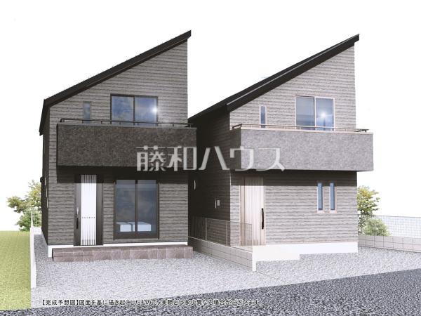 完成予想図（外観）　【東久留米市氷川台２丁目】