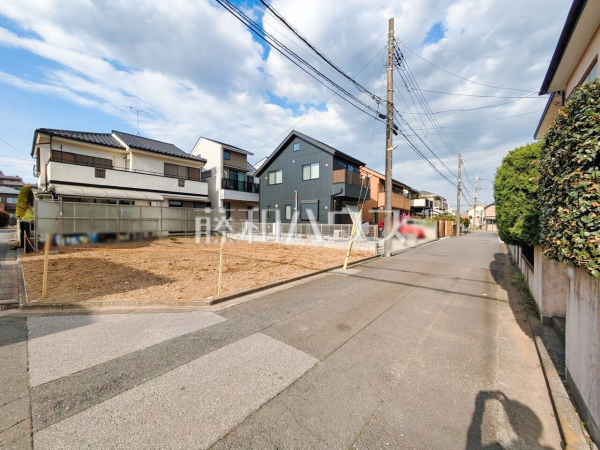 接道状況および現場風景　【東久留米市小山３丁目】
