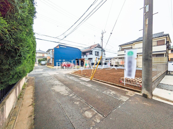 接道状況および現場風景　【東久留米市小山３丁目】