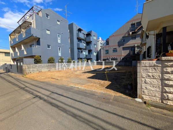 接道状況および現場風景　【立川市柏町３丁目】