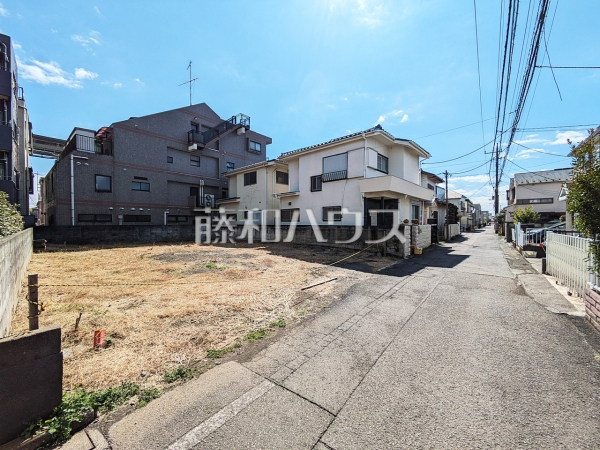 接道状況および現場風景　【立川市柏町３丁目】