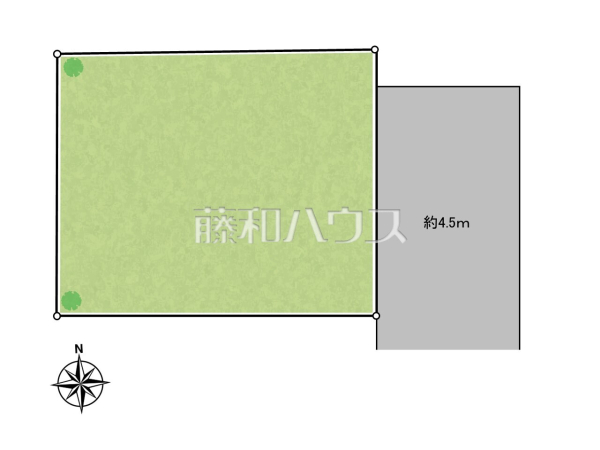 全体区画図　【練馬区谷原６丁目】