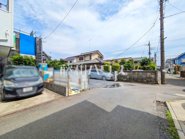 接道状況および現場風景　【小平市学園東町】