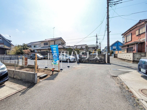 接道状況および現場風景　【小平市学園東町】