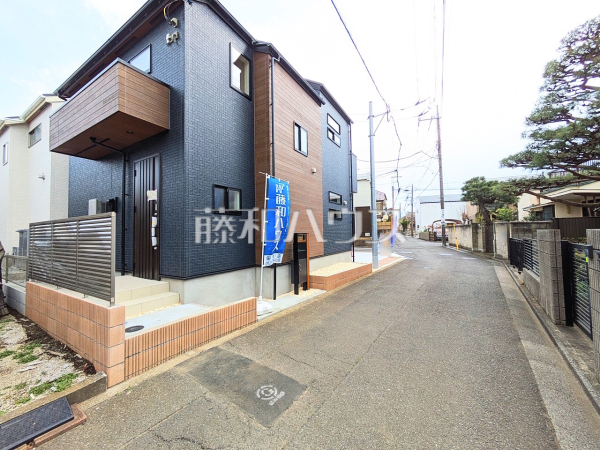 接道状況および現場風景　【西東京市泉町１丁目】