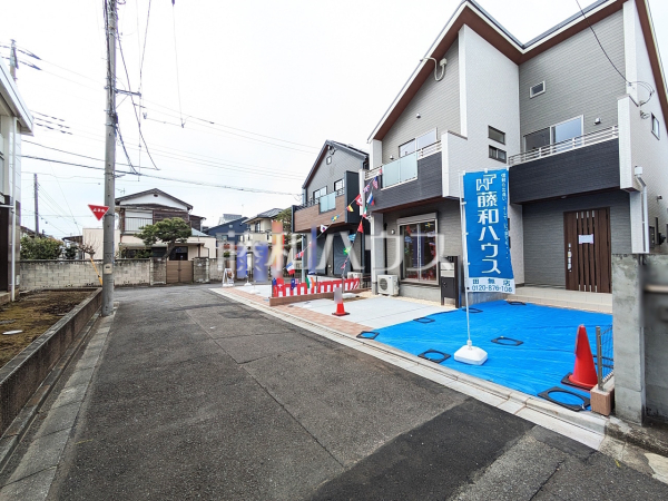 接道状況および現場風景　【西東京市泉町１丁目】