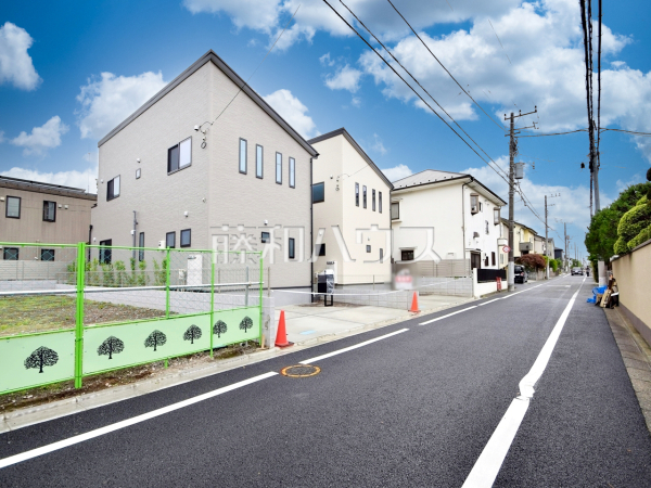 接道状況および現場風景　【練馬区大泉学園町６丁目】