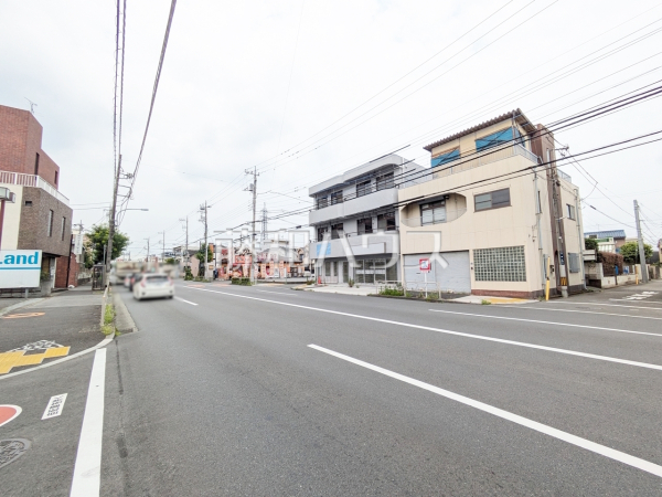 接道状況および現場風景　【八王子市平岡町】