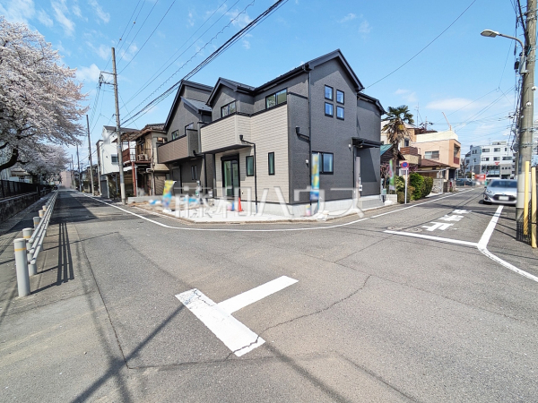 接道状況および現場風景　【八王子市元本郷町１丁目】
