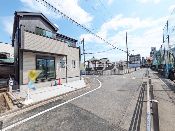 接道状況および現場風景　【八王子市元本郷町１丁目】