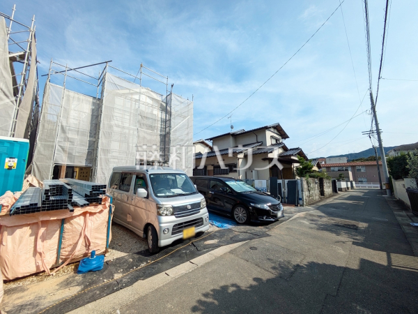 接道状況および現場風景　【福岡市南区大平寺２丁目】