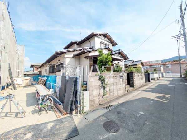 接道状況および現場風景　【福岡市南区大平寺２丁目】