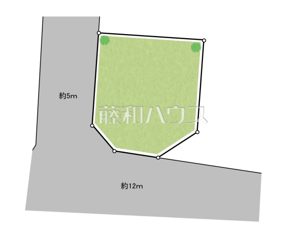 全体区画図　【練馬区田柄１丁目】