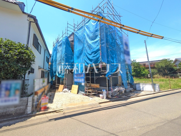 2路線へ徒歩10分以内で利用可能な利便性！4LDK＋2台駐車可能！安心の長期優良住宅認定物件です！【小平市小川西町３丁目】現場風景　
