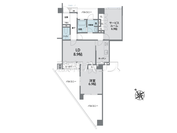間取図　【グランドメゾン武蔵小金井】