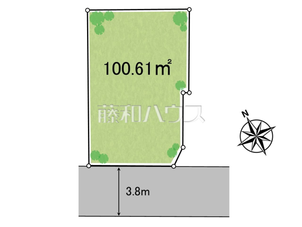 全体区画図　【練馬区東大泉７丁目】