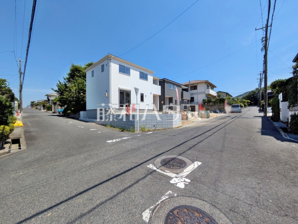 接道状況および現場風景　【春日井市石尾台４丁目】