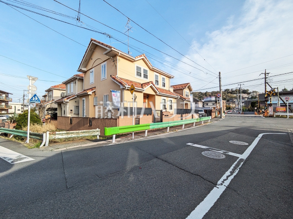 接道状況および現場風景　【日野市三沢】