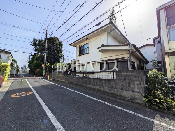 接道状況および現場風景　【練馬区大泉学園町７丁目】ぜひ、地域密着の当社へ是非お問合せ下さい。

