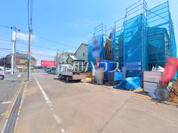 現場風景　【東久留米市前沢４丁目】物件の事、諸費用の事など、小さな疑問も担当までお気軽にご連絡・ご相談下さい。