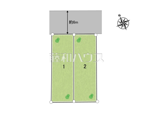 全体区画図　【東久留米市前沢４丁目】 見学はしたいけど、なかなか時間が取れない・・・そんな方に出勤前や仕事終わりにマイホームを見学できるサポートをいたします。 